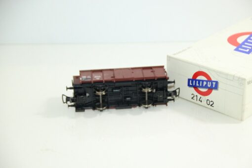 Liliput H0 214 02 gedeckter Güterwagen mit Brhs. der DR in OVP GS3487 – Bild 3