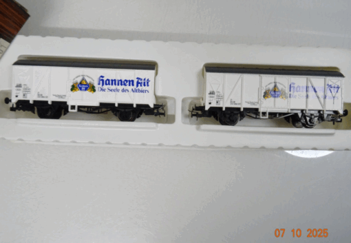 Liliput H0 229 01 Kühlwagen Set Hannen Alt der DB in OVP BH425 – Bild 3