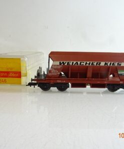 Liliput H0 246 Schotterwagen Weicher Kies der SBB in OVP BH505