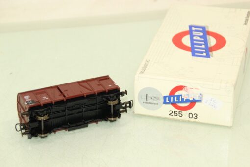 Liliput H0 25503 gedeckter Güterwagen der DB in OVP CJ401 – Bild 3