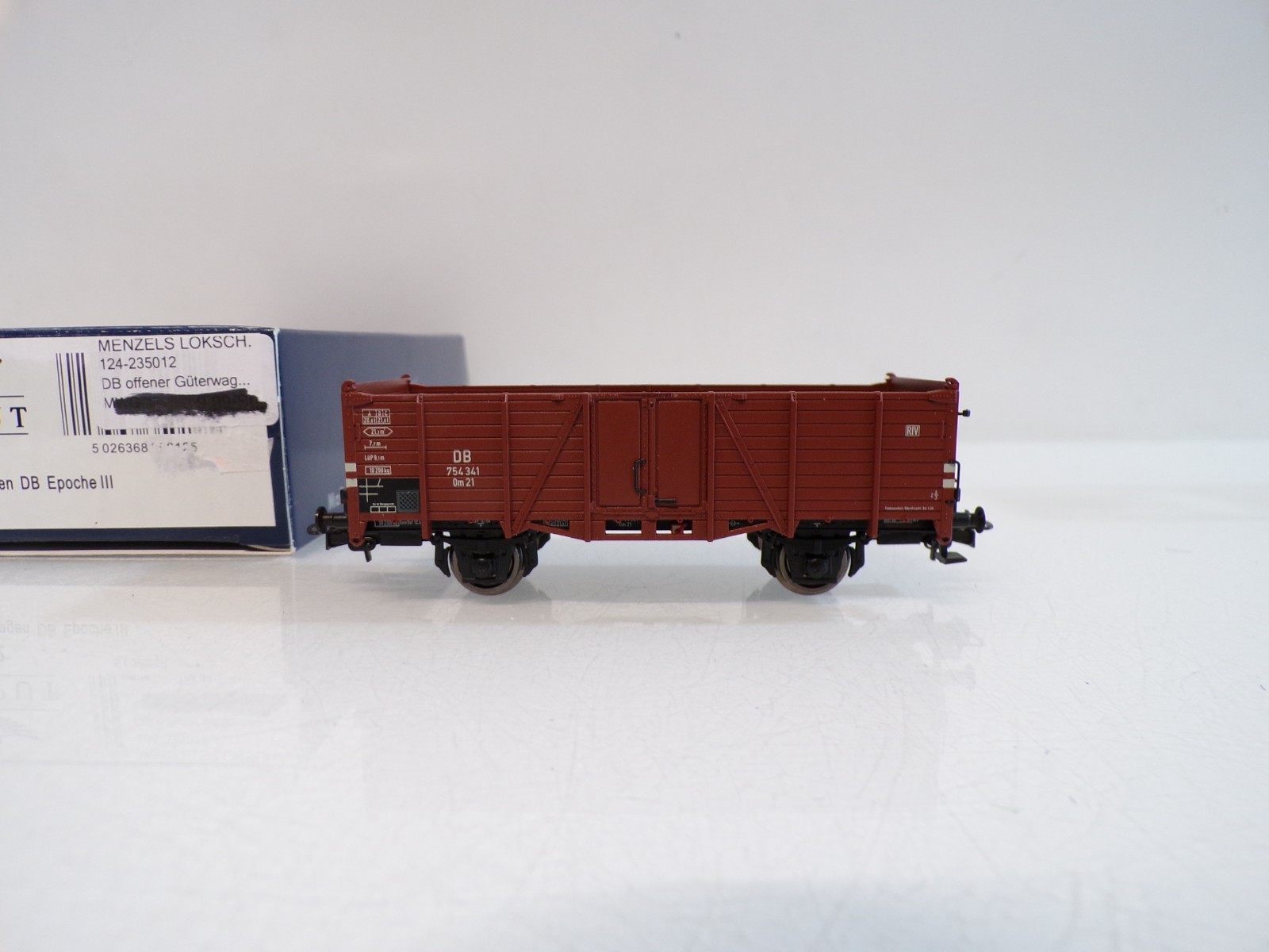 Liliput H0 L235012 offener Güterwagen der DB in OVP BH1784 – Bild 3