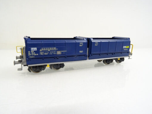 Liliput H0 L235576 Schweiz Selbstentladewagen Fans-u der BLS in OVP LE4270 – Bild 3