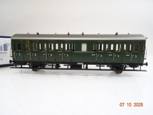 Liliput H0 L334033 Personenwagen 3.Kl. der DB in OVP BH422 – Bild 3