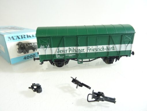 Liliput H0 gedeckter Güterwagen Jever Pilsener in EVP RR1063