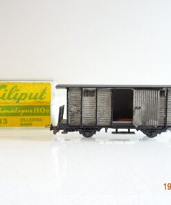 Liliput H0e 913 gedeckter Güterwagen der ZB in OVP PR4036