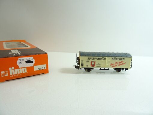 Lima H0 3111 gedeckter Güterwagen Spatenbräu München der DB in EVP TF715