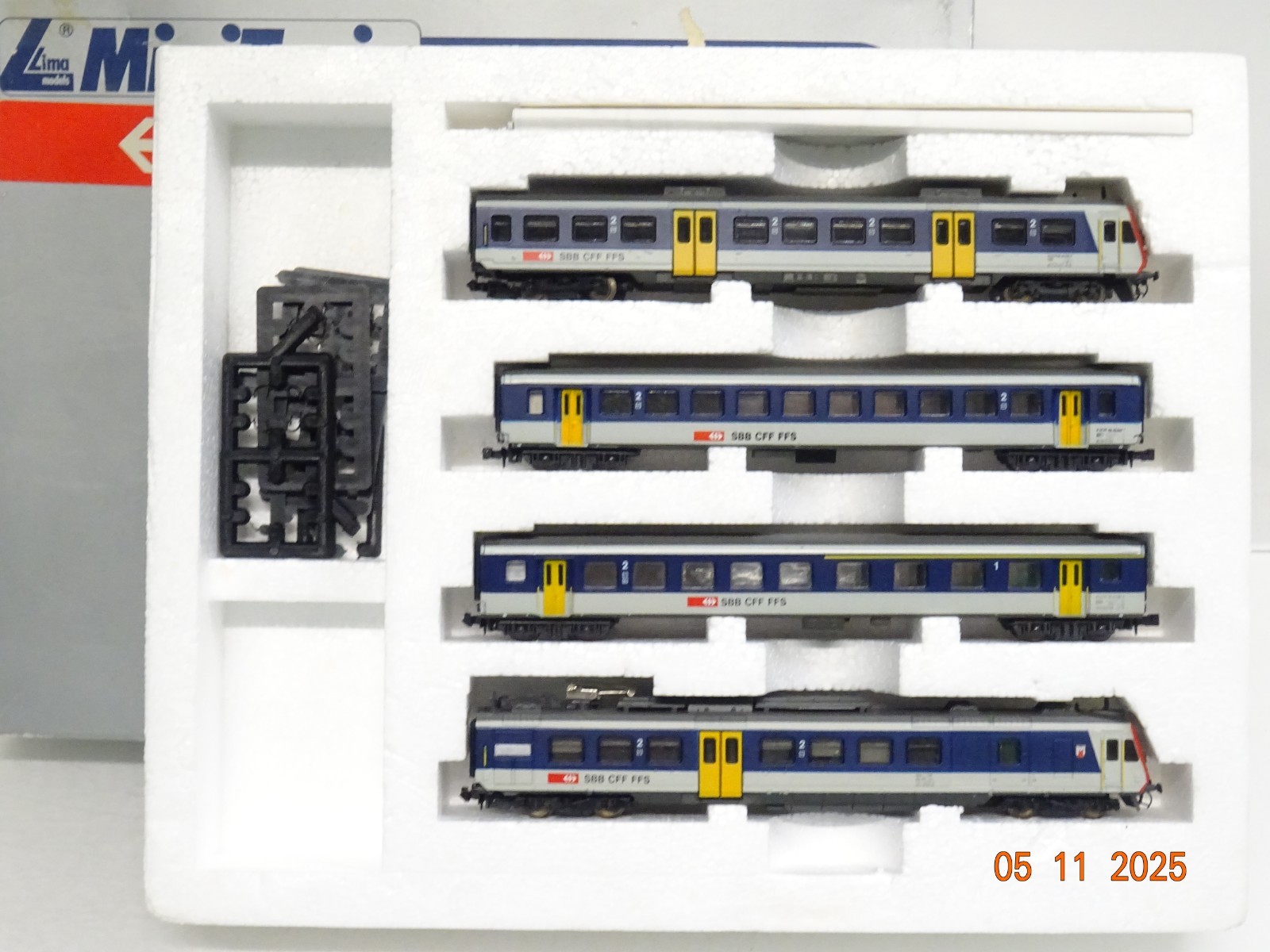 Lima Minitrain N 163926 Schweiz Elektro-Triebwagen RBDe 4/4 SBB in OVP JL4114