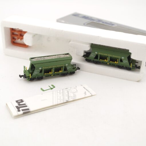 Lima N 320652 Selbstentladewagen-Set Kies AG Wil-Zürich der SBB in OVP RR2529 – Bild 3
