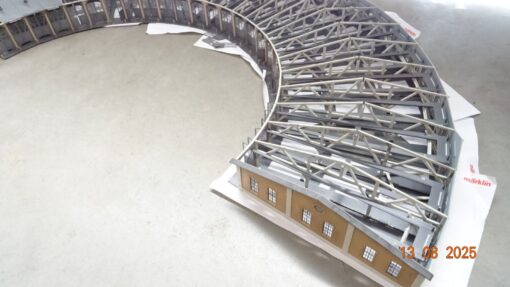 Lokschuppen H0 25-ständig aus Anlagenrückbau siehe Foto PK526 o. – Bild 4