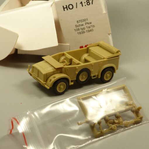 MHI 1:87 H0 870301 Schw. PKW 108 typ 1a/1b 1939-1940 Militär in OVP EX7912
