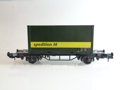 Märklin 1 Containertragwagen mit Container Spedition M BH665 o. – Bild 3