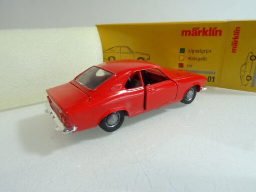 Märklin 1:43 18103-01 Opel Manta rot neuwertig in OVP QR4824 – Bild 3