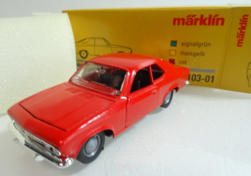 Märklin 1:43 18103-01 Opel Manta rot neuwertig in OVP QR4824