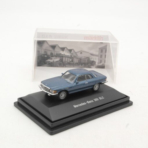 Märklin 1:87 Mercedes Benz 350 SLC das Werk in PC Box RR3718