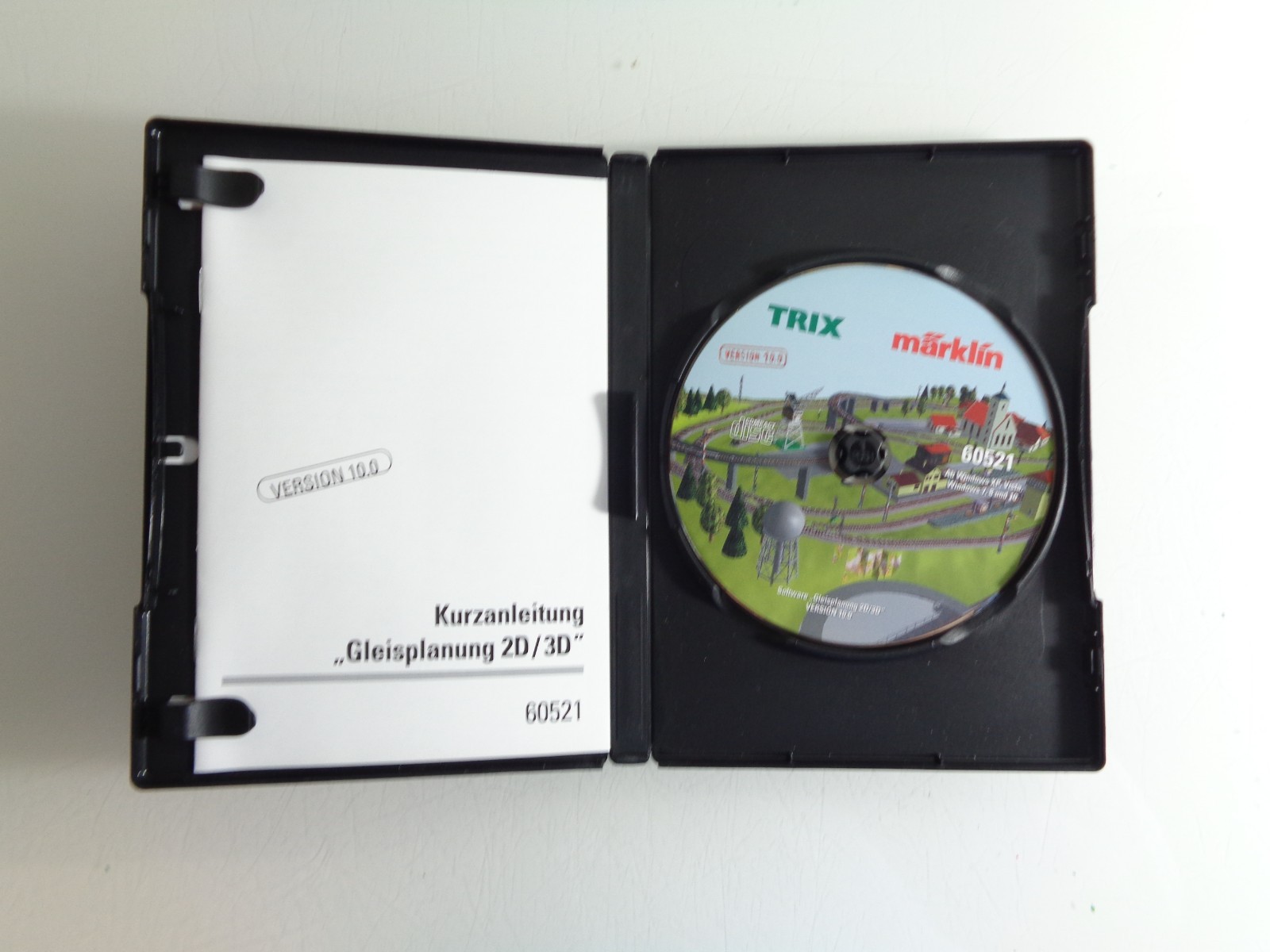 Märklin 60521 Software Gleisplanung Version 4.0 siehe Foto in OVP PK1730 – Bild 3