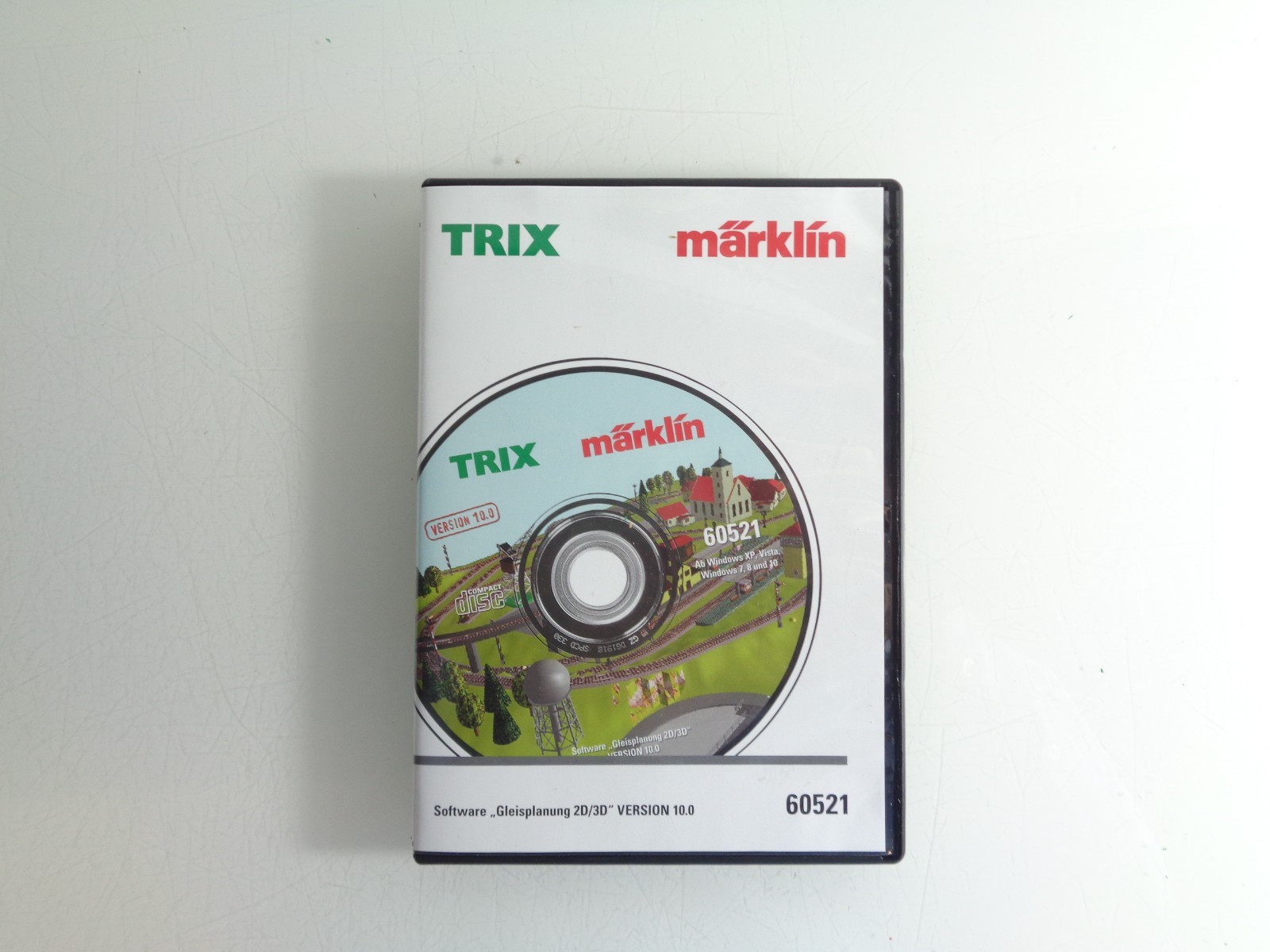 Märklin 60521 Software Gleisplanung Version 4.0 siehe Foto in OVP PK1730