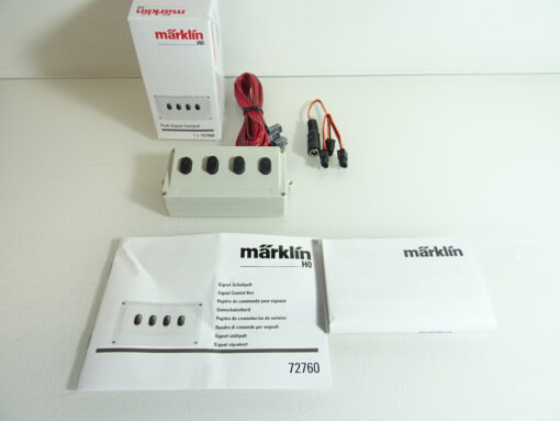 Märklin 72760 Profil Signal Stellpult neuwertig in OVP CK2228