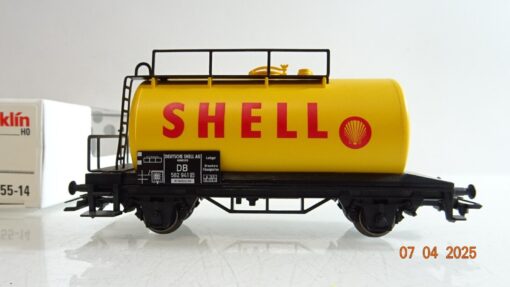 Märklin H0 00755-14 Kesselwagen Shell der DB in OVP PR7008 – Bild 3