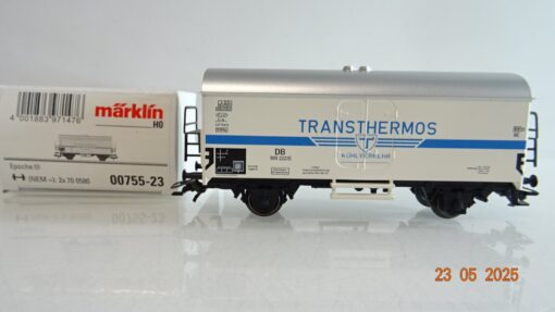 Märklin H0 00755-23 Kühlwagen Transthermos Kühlverkehr der DB in OVP PR7981