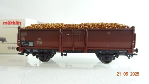 Märklin H0 00761-01 Hochbordwagen mit Ladung der DB in OVP PR7912 – Bild 3