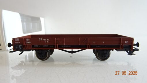 Märklin H0 00761-16 Niederbordwagen ohne Lieferwagen der DB in OVP PR8079 – Bild 4