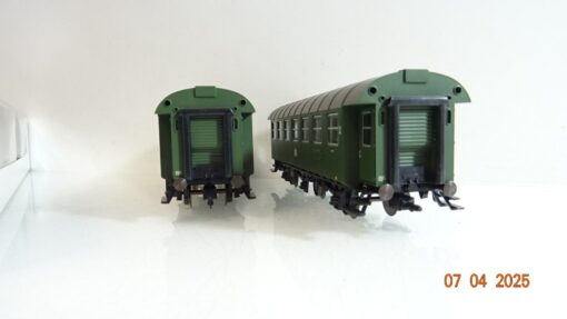Märklin H0 00770-08 Umbauwagen Paar 2.Kl. der DB in OVP PR7030 – Bild 3