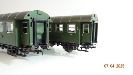 Märklin H0 00770-08 Umbauwagen Paar 2.Kl. der DB in OVP PR7030 – Bild 4
