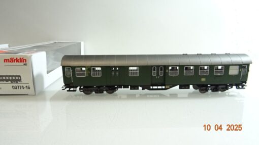 Märklin H0 00774-16 Umbauwagen 2.Kl./Gepäckabt. der DB in OVP PR7036