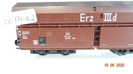 Märklin H0 00775-02 Selbstentladewagen Erz IIId der DB PR8567 o. – Bild 3