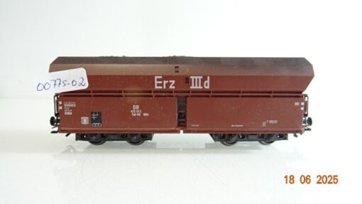 Märklin H0 00775-02 Selbstentladewagen Erz IIId der DB PR8567 o.