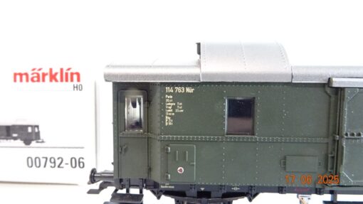 Märklin H0 00792-06 Gepäckwagen der DB in OVP PR8495 – Bild 3