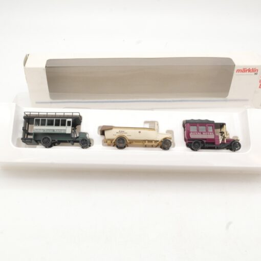 Märklin H0 1885 Oldtimer-Set Omnibusse in OVP RR1383