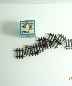 Märklin H0 2104 K-Gleis gerades Gleisstücke 10x1/8 in OVP CK5585