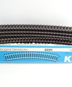 Märklin H0 2221 K Gleis 10 Stück siehe Foto in OVP CK8159