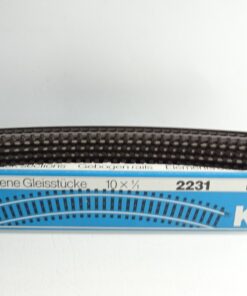 Märklin H0 2231 K gebogenes Gleis 4Stück in OVP siehe Foto CK8165