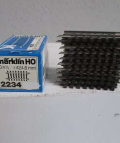 Märklin H0 2234 K-Gleis gebogenes Gleis R2 - 424,6 mm 10 Stück m.OVP WZ9661