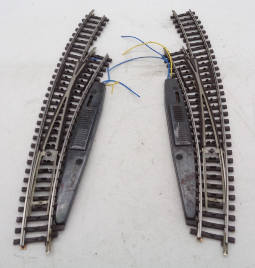 Märklin H0 2267 K Gleis elektr. Bogenweichenpaar siehe Foto PK2622 o.