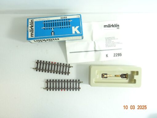 Märklin H0 2295 K-Gleis Kontaktgleis Satz siehe Foto in OVP CK6522