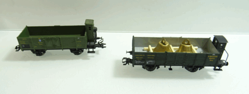Märklin H0 23624? 2x offene Güterwagen mit Brsh. der K.S.Sts.E.B. in EVP AR7034 – Bild 3