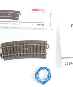 Märklin H0 24194 Schalt Gleis gebogen 360mm R1 in OVP CK7385