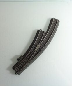Märklin H0 24671 Bogenweiche links mit Antrieb u. Decoder siehe Foto PK1490 o.