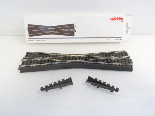 Märklin H0 24740 schlanke C-Gleis Kreuzung 236,1 mm in OVP CK1672