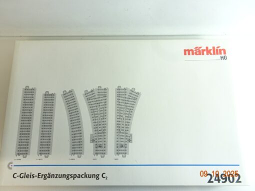 Märklin H0 24902 C-Gleis Ergänzungspackung (C2) siehe Foto in OVP PK1365