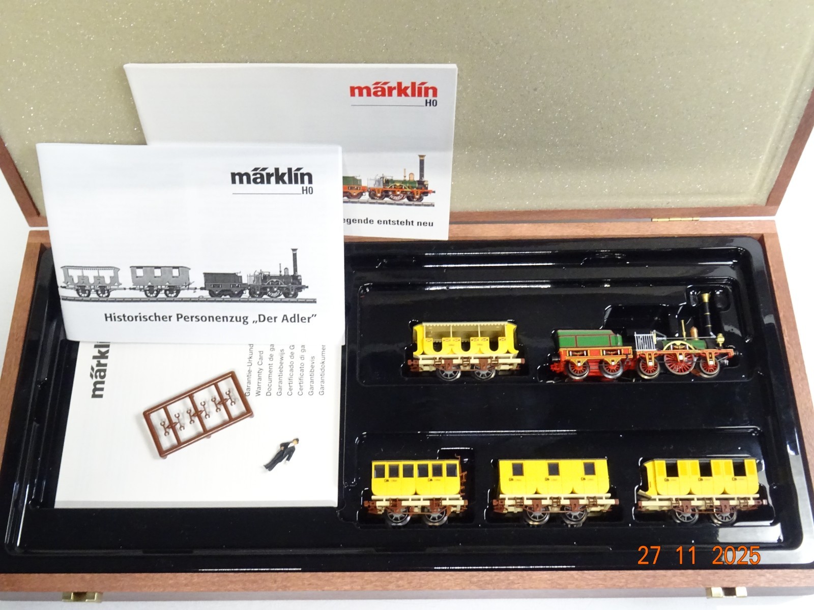 Märklin H0 26355 Historischer Personenzug Adler Digital in OVP JL4734 – Bild 5