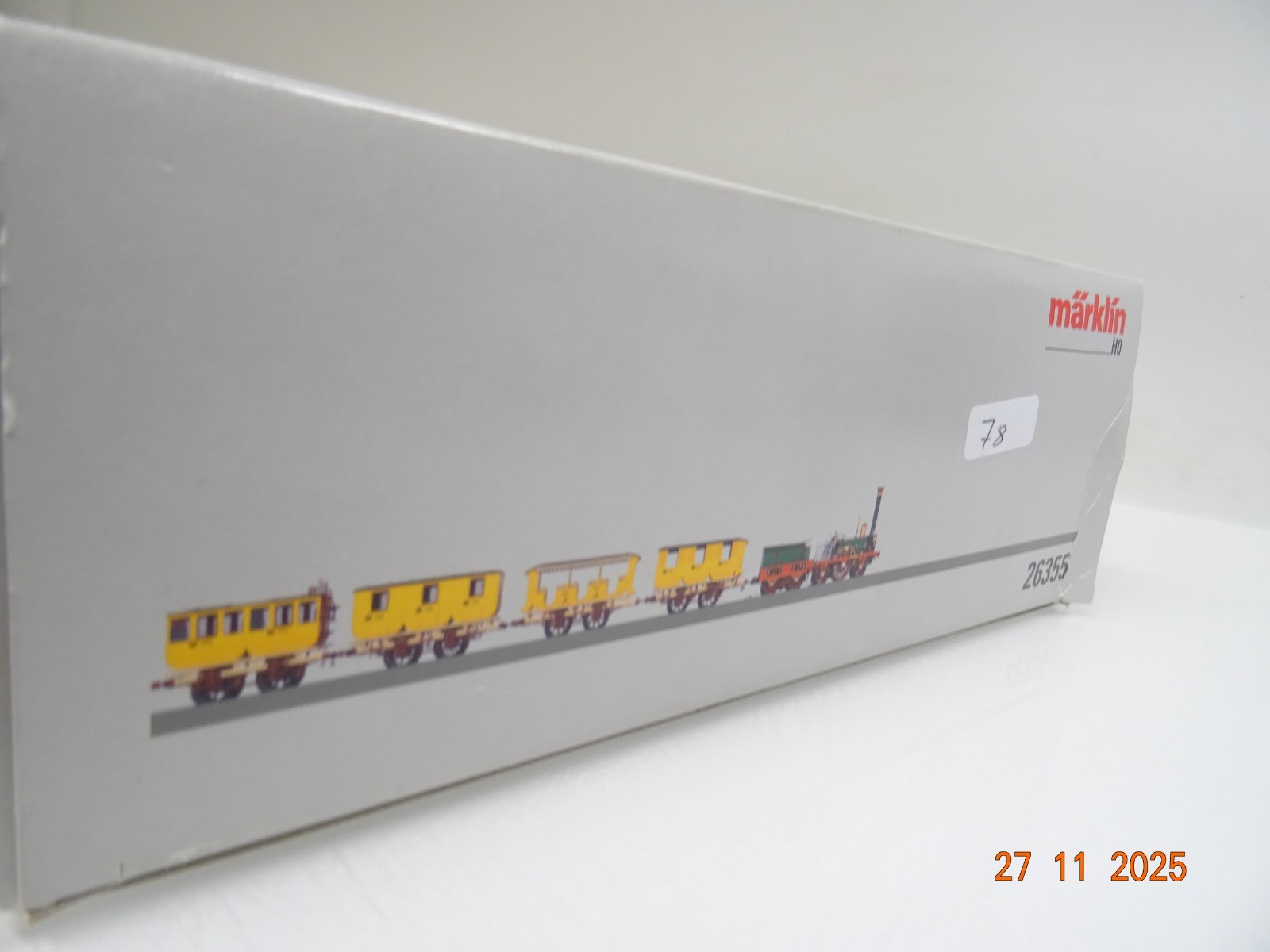 Märklin H0 26355 Historischer Personenzug Adler Digital in OVP JL4734 – Bild 9