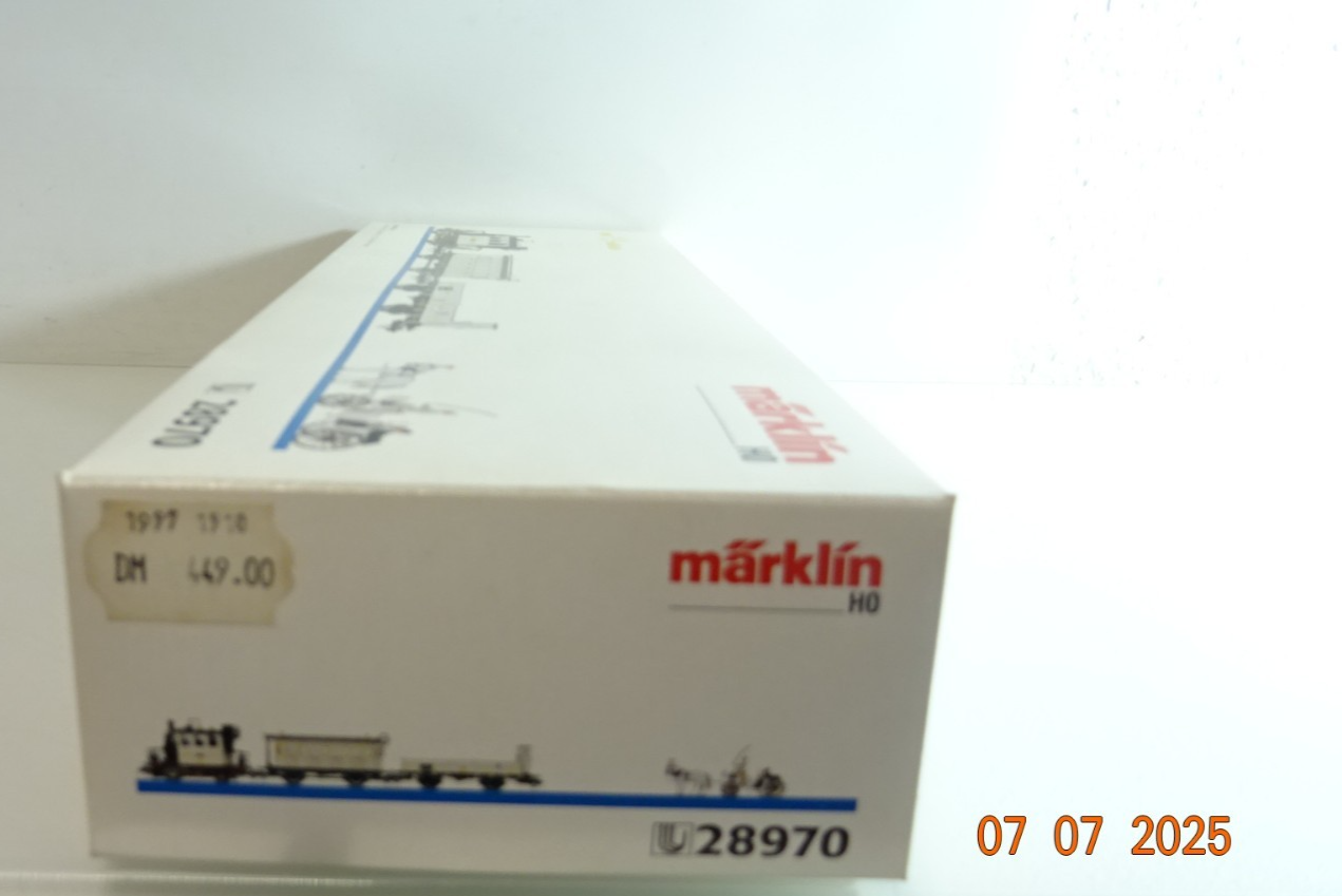 Märklin H0 28970 Hochzeits Zug Leerverpackung siehe Foto CK9409