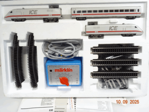 Märklin H0 2986 Starpackung mit ICE und K-Gleis in OVP JL2960