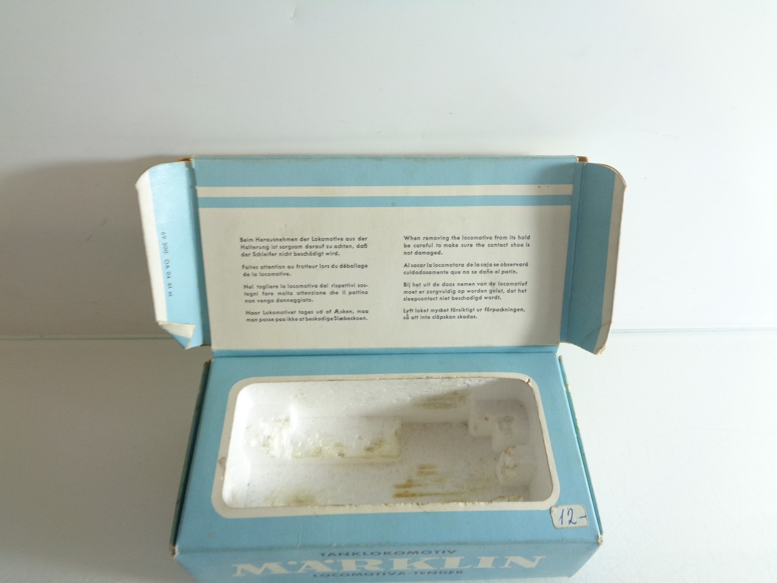 Märklin H0 3000 Leerverpackung siehe Foto PK1957 – Bild 3