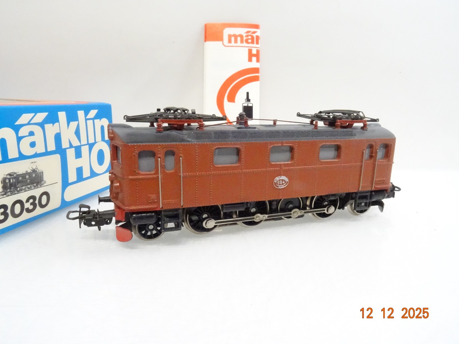 Märklin H0 3030 Schweden E-Lok Serie Da der SJ in OVP JL5013