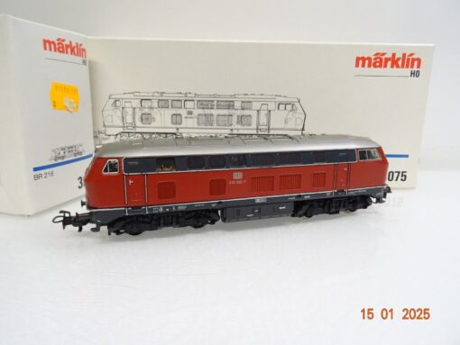 Märklin H0 3075 Diesellok BR 216 025-7 der DB in OVP LE8276